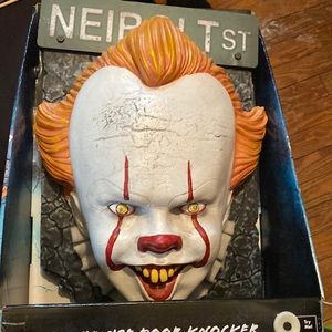Pennywise door knocker